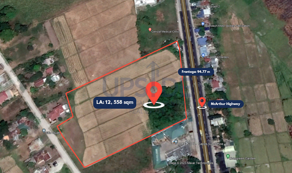 Capas Tarlac Commercial Lot for Sale