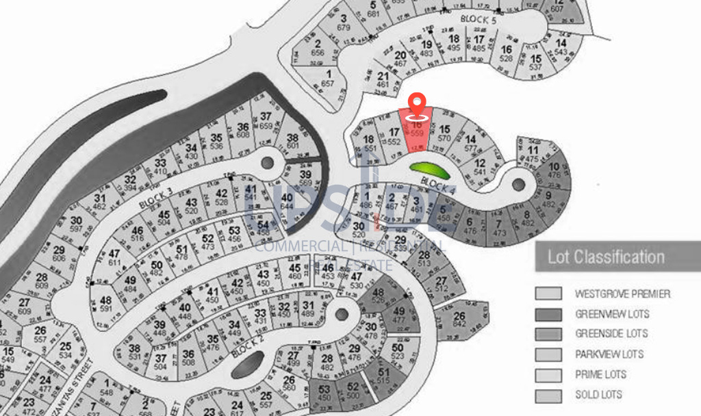 Ayala Westgrove Heights Lot with a View for Sale