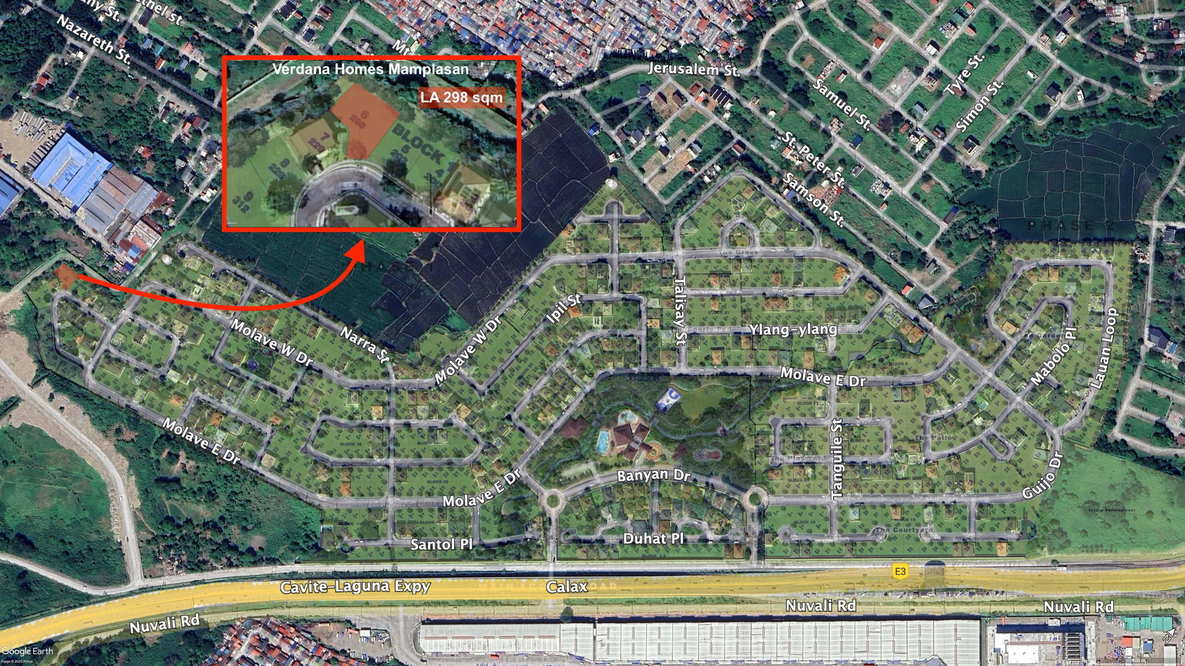 Verdana Homes Mamplasan Full Map